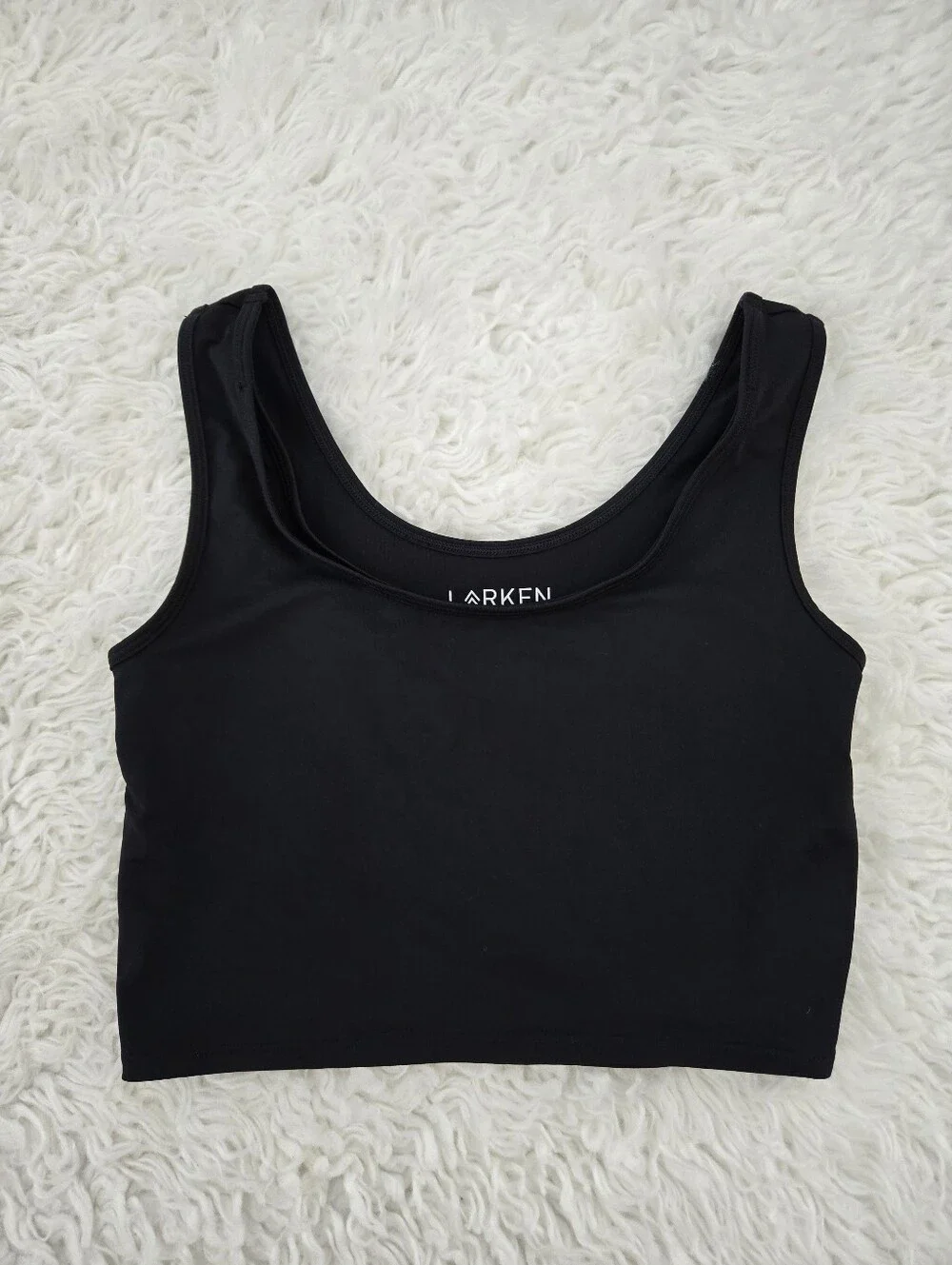 Larken X All In One Maternity Nursing Hands Free Pumping Bra Tank Crop. Medium. - Picture 4 of 11